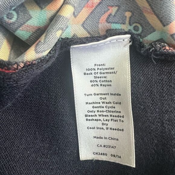 Talbots Mixed Media Sweater-Size Medium Petite - Picture 6 of 6